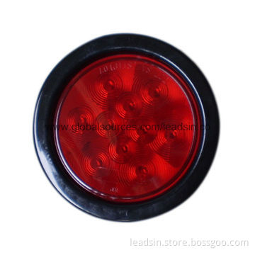 LED Stop/Brake Light for Trucks, with PVC Grommet and PC Lens, Waterproof